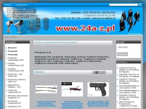 www.24a-z.pl - sprzęt detektywistyczny, kamery inspekcyjne
