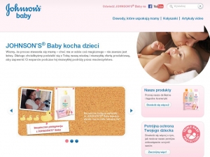 Przygotowanie noworodka do snu z produktami Johnsons Baby