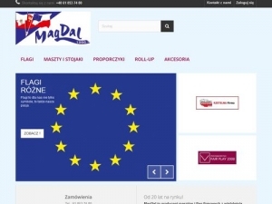 MagDal oferuje flagę polski z godłem